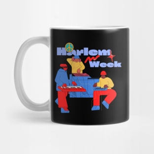 Harlem Week Celebration Music Design Mug